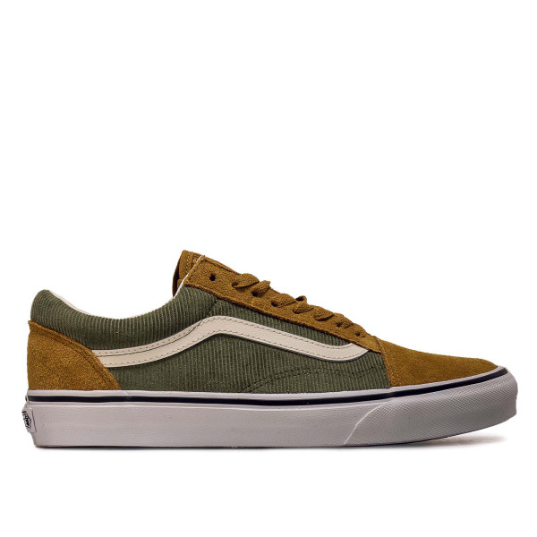 Herren Sneaker - Old Skool Mini Cord - Green / Brown