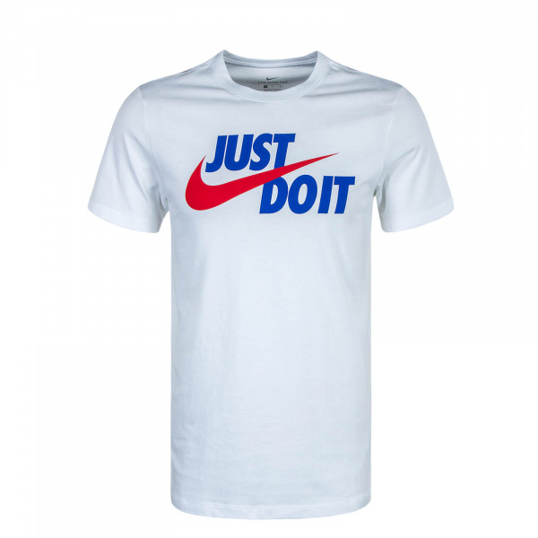 Herren T-Shirt Just Do It Swoosh AR5006 White