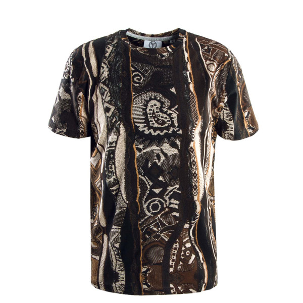 Herren T-Shirt - RH Knit Print - Brown
