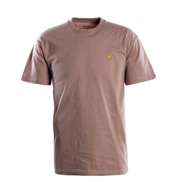 Herren T-Shirt - Chase - Glassy Pink / Gold