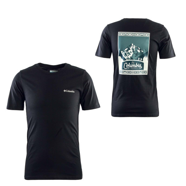 Herren T-Shirt - Seasonal Logo - Black Timber