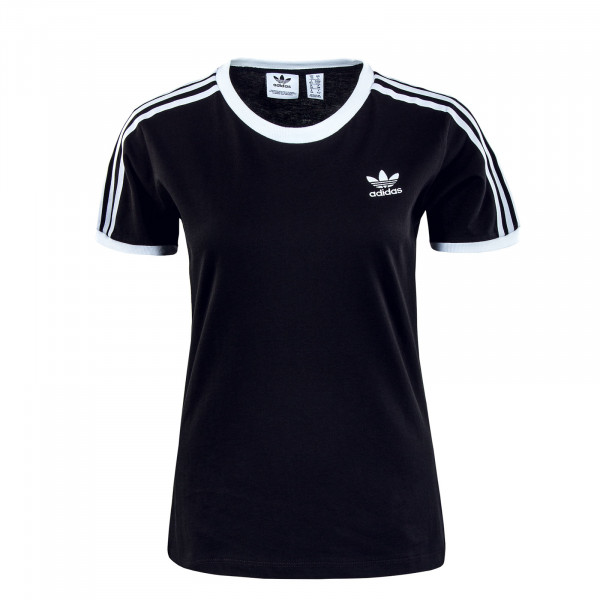 Damen T-Shirt - 3 Stripes - Black
