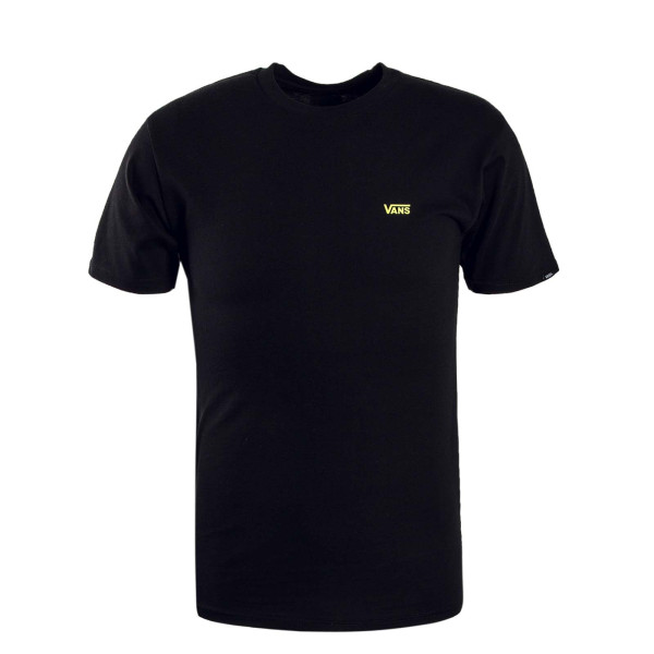 Herren T-Shirt - Left Chest Logo -Black Primerose