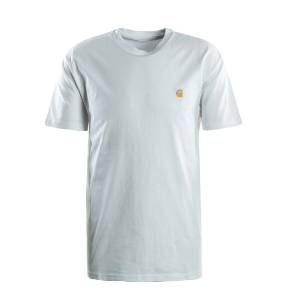 Herren T-Shirt - Chase - White / Gold