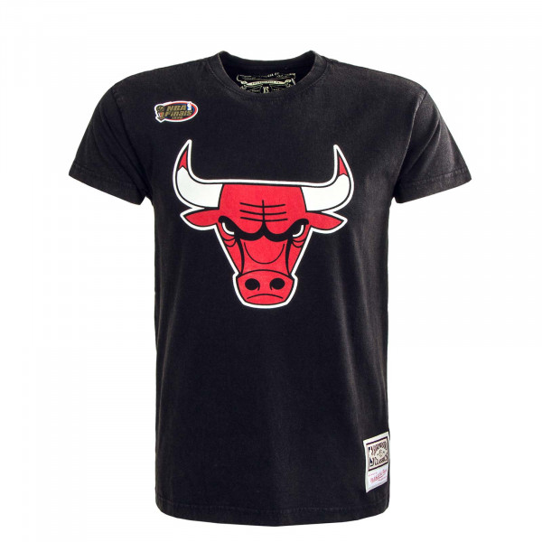 Herren T-Shirt - NBA Worn Logo Chicago Bulls - Black