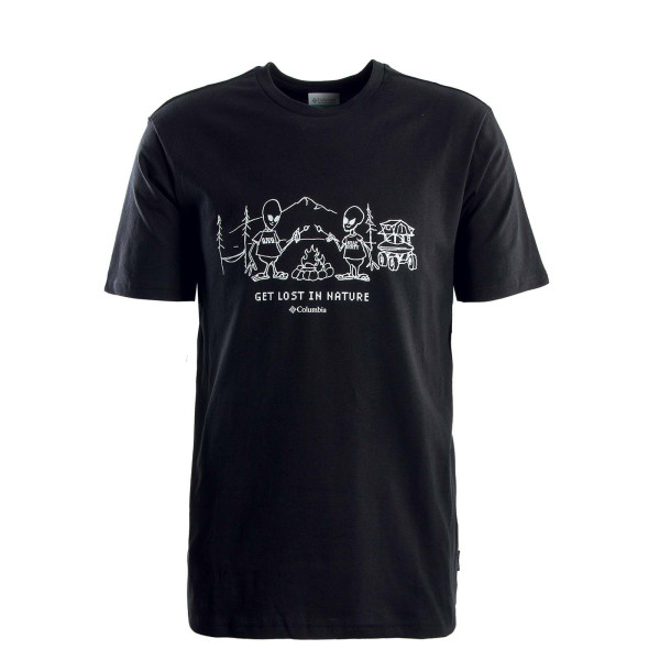 Herren T-Shirt - Explorers Canyon - Black