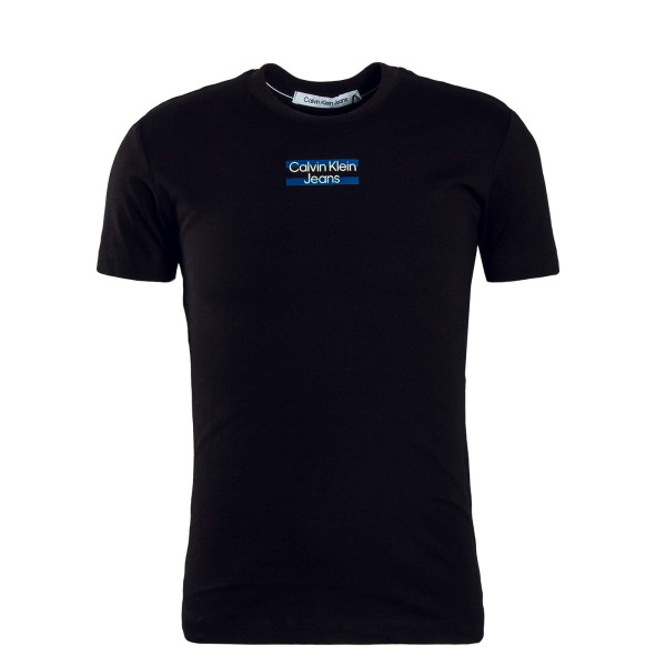 Herren T-Shirt - Transparent Stripe - Black