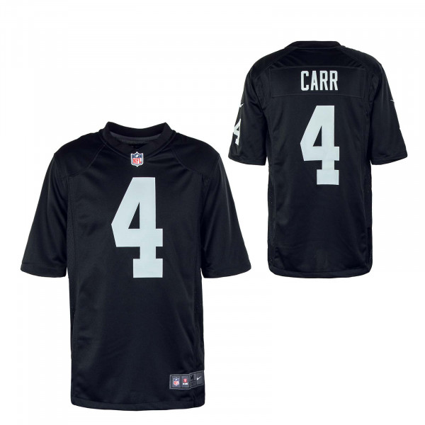 Herren T-Shirt - Game Jersey Las Vegas Raiders Carr - Black