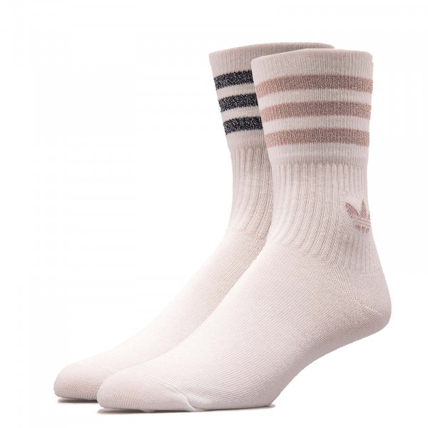 Socken - Mid Cut GLT - White / Pink
