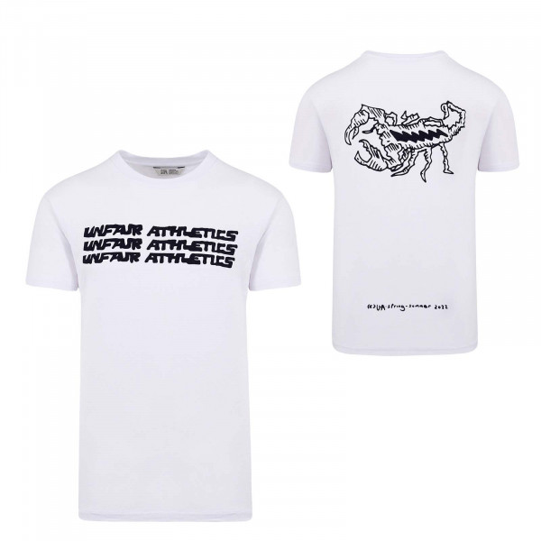 Herren T-Shirt - Scorpion - White