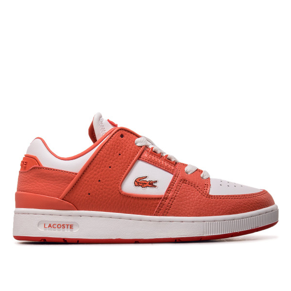 Damen Sneaker - Court Cage Leather - White / Red