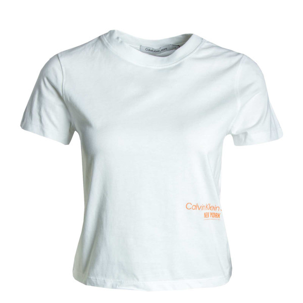 Damen T-Shirt - NY Logo Baby - Bright White