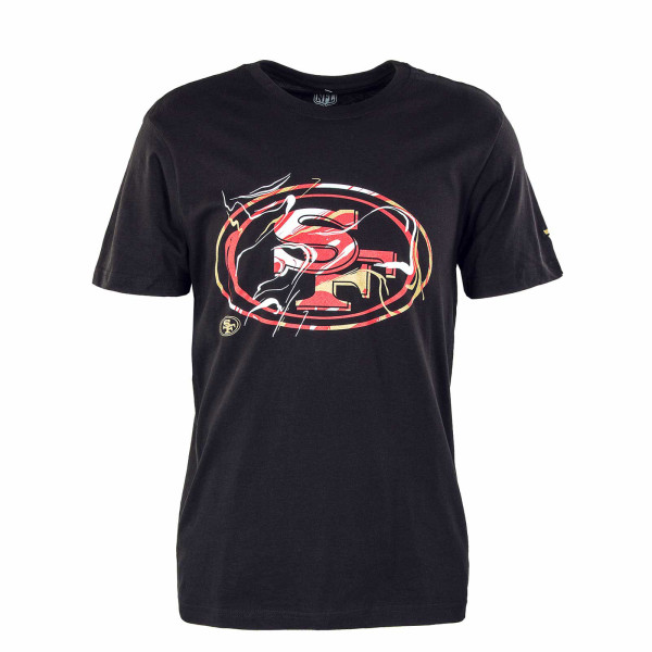 Herren T-Shirt - Marble San Francisco 49ers - Black