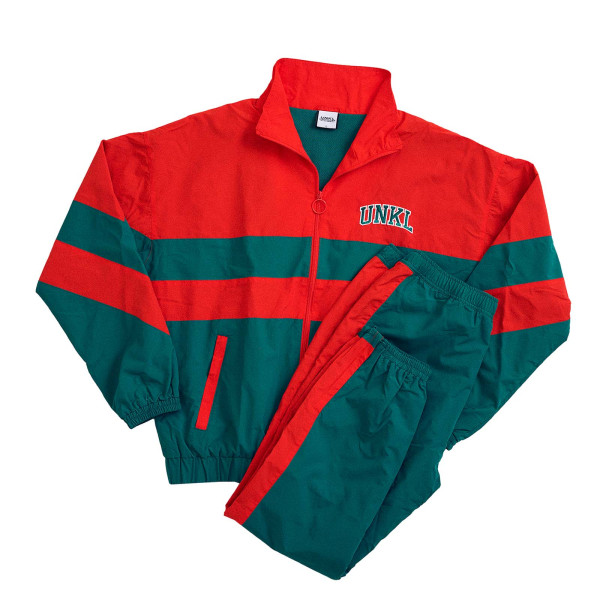 Herren Trainingsanzug - Track Team Suit - Red / Green
