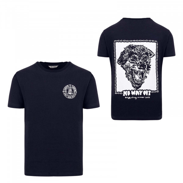 Herren T-Shirt - Wolve - Black