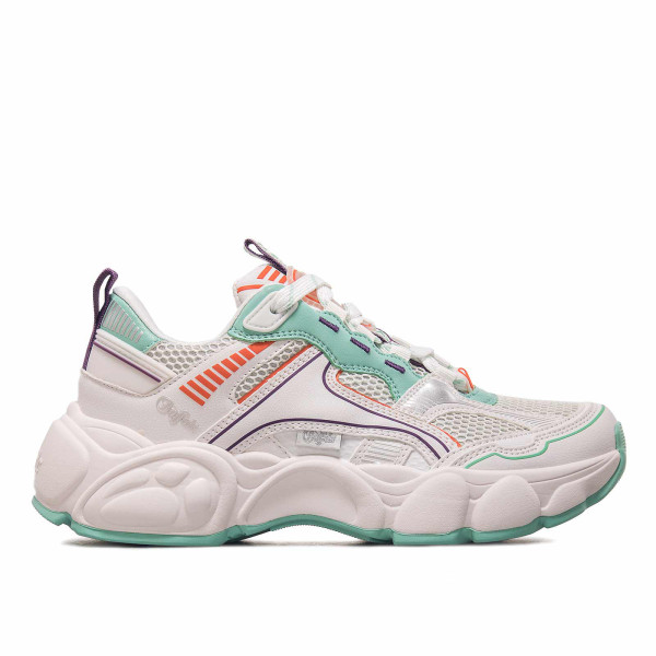 Damen Sneaker - Cld Run Jog - White / Mint / Coral