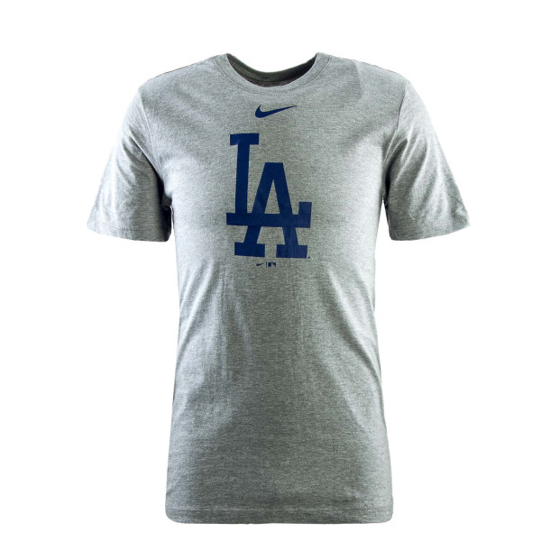 Herren T-Shirt - LA Dodgers Logo - Grey