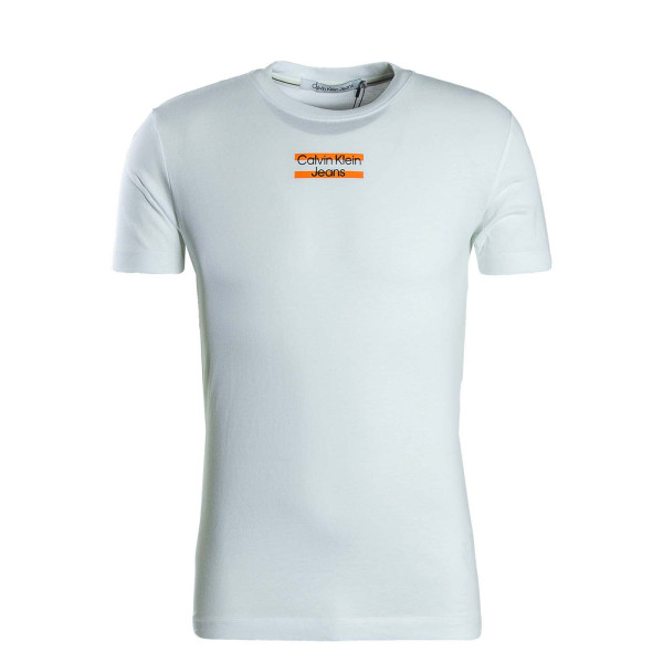 Herren T-Shirt - Transparent Stripe - White
