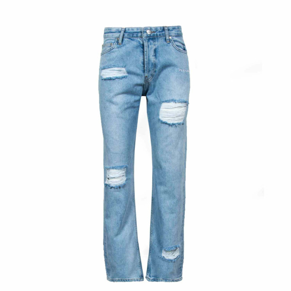 Herren Jeans - Larkin Distressed Jeans - Light Blue