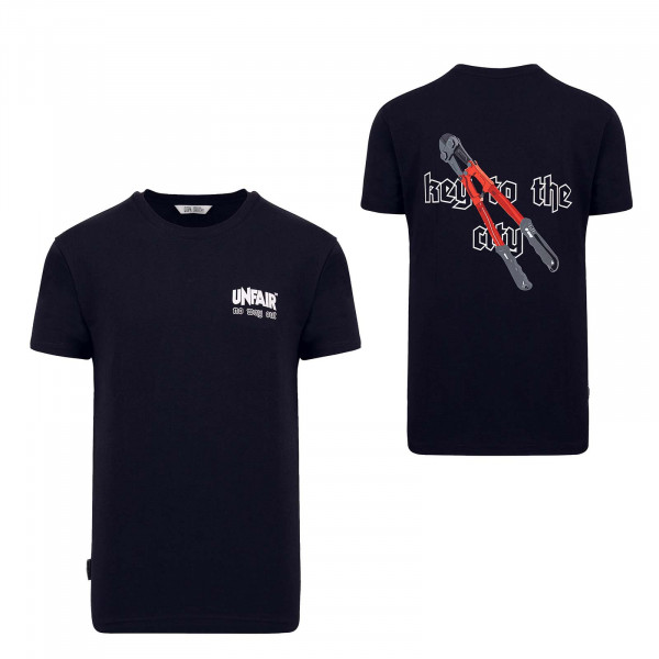 Herren T-Shirt - Key To The City - Black