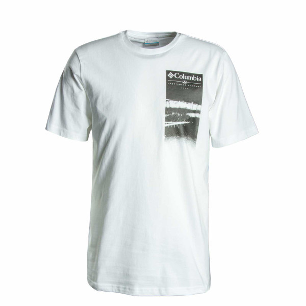 Herren T-Shirt - Explorers Canyon - White