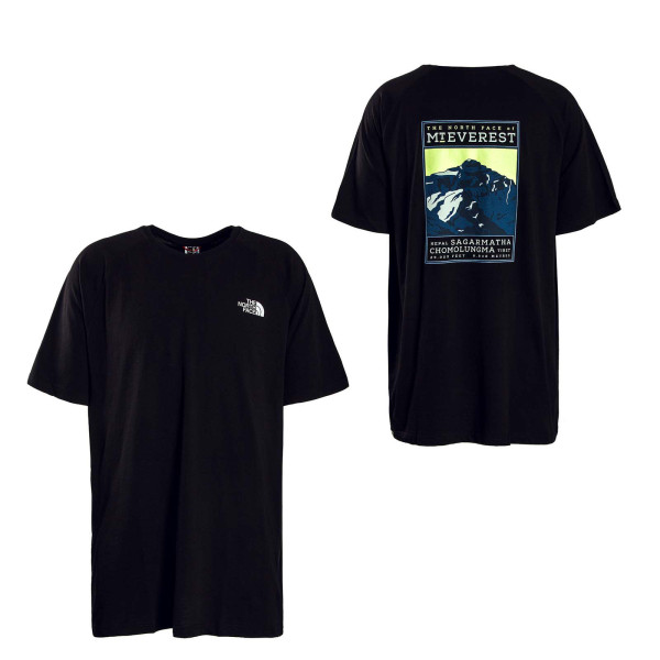 Herren T-Shirt - North Face - Black
