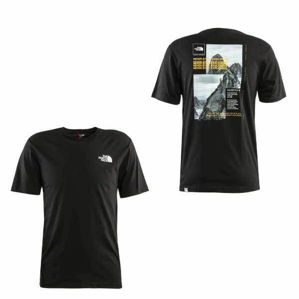Herren T-Shirt - Collage - Black