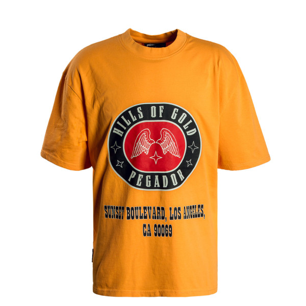 Herren T-Shirt - Algon Oversized - Sunrise Orange