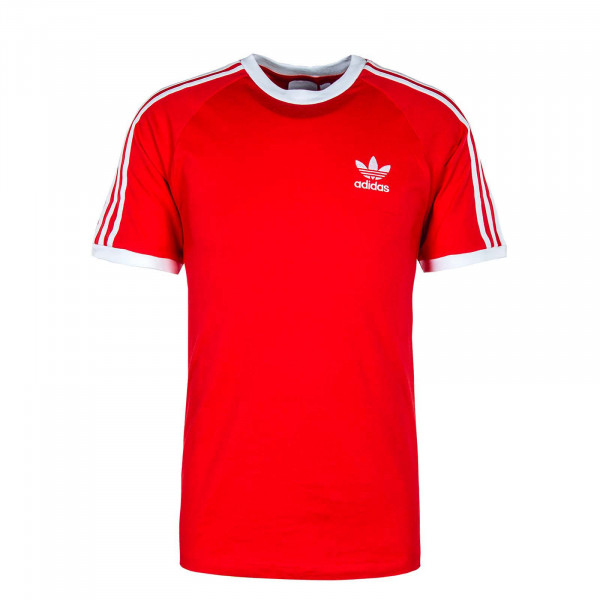 Herren T-Shirt - 3-Stripes Tee Vivid - Red