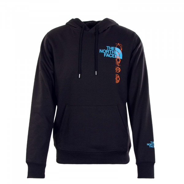 Herren Hoody - Recycled Expedition Graphic - Black