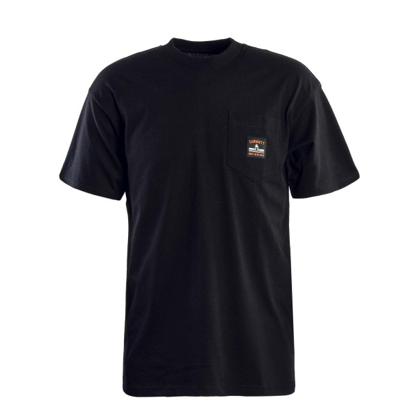 Herren T-Shirt - Field Pocket - Black