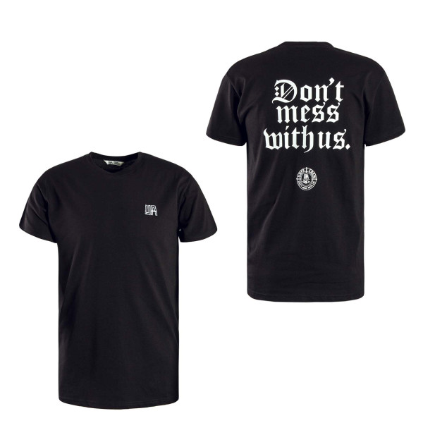 Herren T-Shirt - Old English DMWU - Black