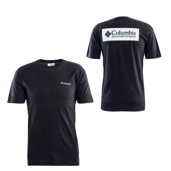 Herren T-Shirt - North Cascades Short - Black