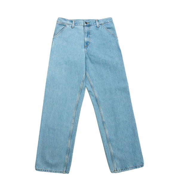 Herren Jeans - Single Knee Stone Bleach - Blue