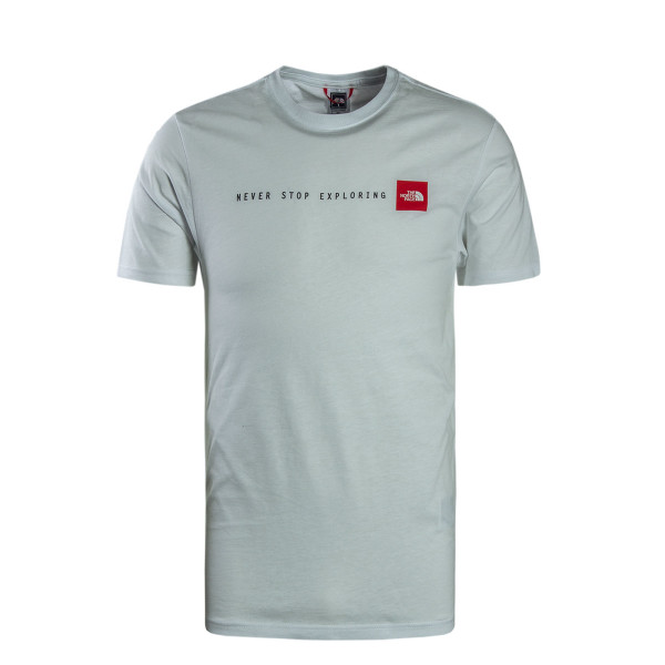Herren T-Shirt - Never Stop Exp - White