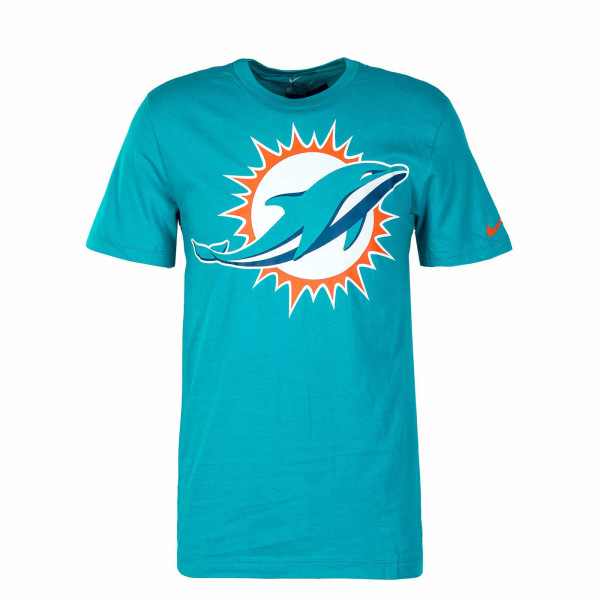 Herren T-Shirt - NFL Miami Dolphins Logo - Turbo Green