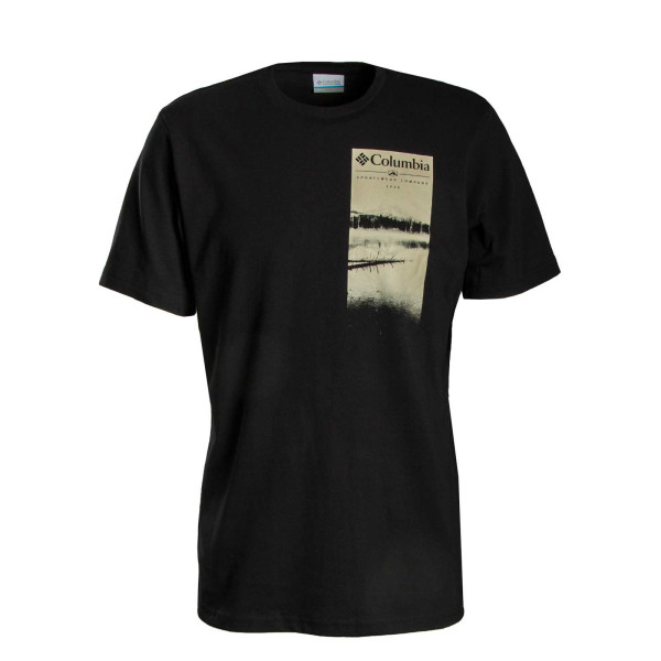 Herren T-Shirt - Explorers Canyon - Black