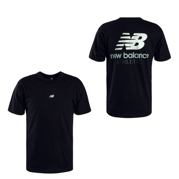 Herren T-Shirt - Athletics Graphic - Black