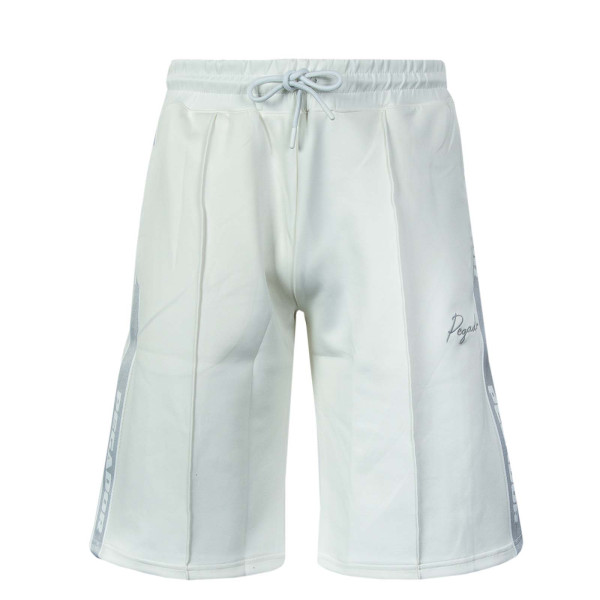 Herren Shorts - Logo Wide Track - Bright White Grey