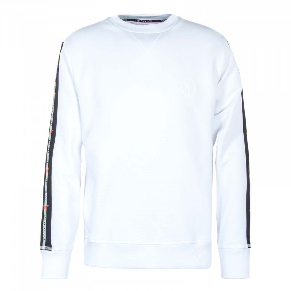 Herren Sweatshirt - Basic Line Sweat - White