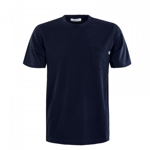 Herren T-Shirt - Bobby Pocket - Navy