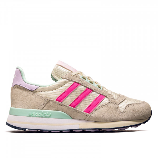 Damen Sneaker - ZX 500 - Core White / Solar Pink / Clear Pink