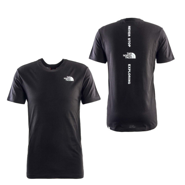 Herren T-Shirt - Vertical NSE - Black / White
