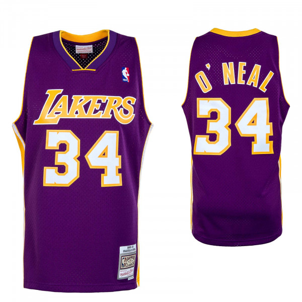 Herren Tank Top - M&N NBA Swingman Jersey LA Lakers - Purple