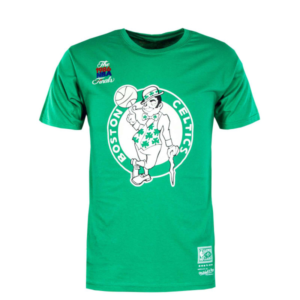 Herren T-Shirt - NBA Worn Logo Word Boston Celtics - Green