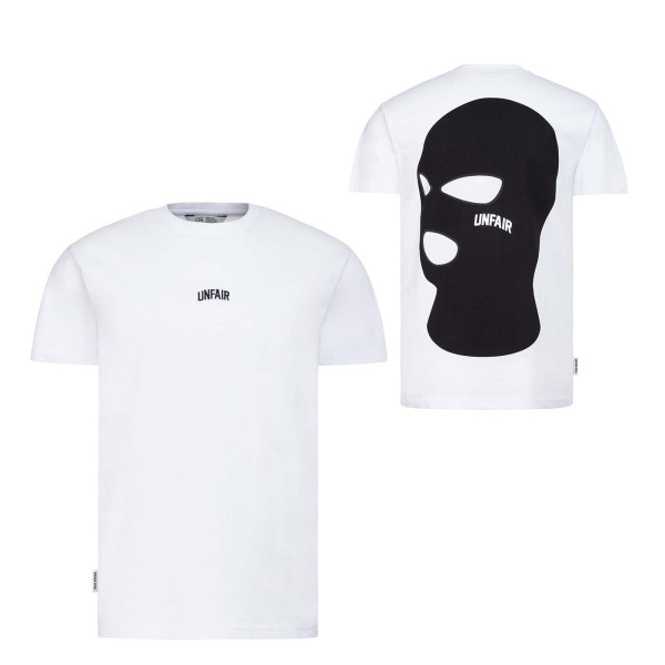 Herren T-Shirt - Mask - White